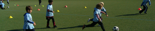 Fussballschulen Spielscene